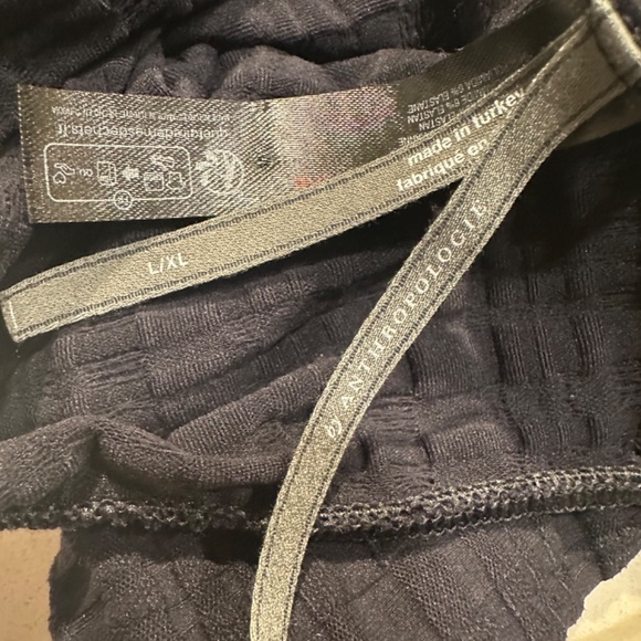 Anthropologie Cropped Tank - Black Striped - Picture 7 of 7